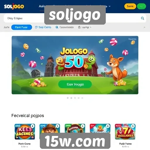 Avaliação das funcionalidades do site de jogos soljogo